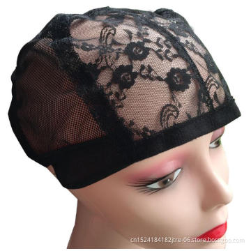hand tie full lace glueless frontal wigcap with combs, full lace jewish wigcap for makewig
